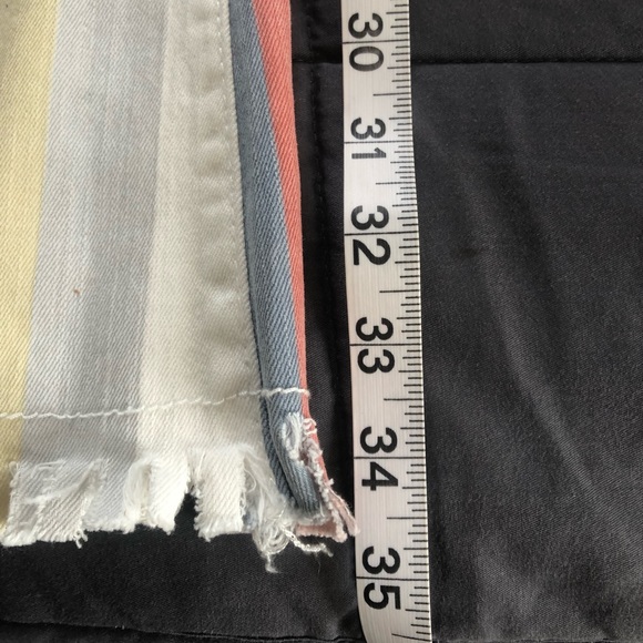 Stripped Flare Jeans - Picture 6 of 8